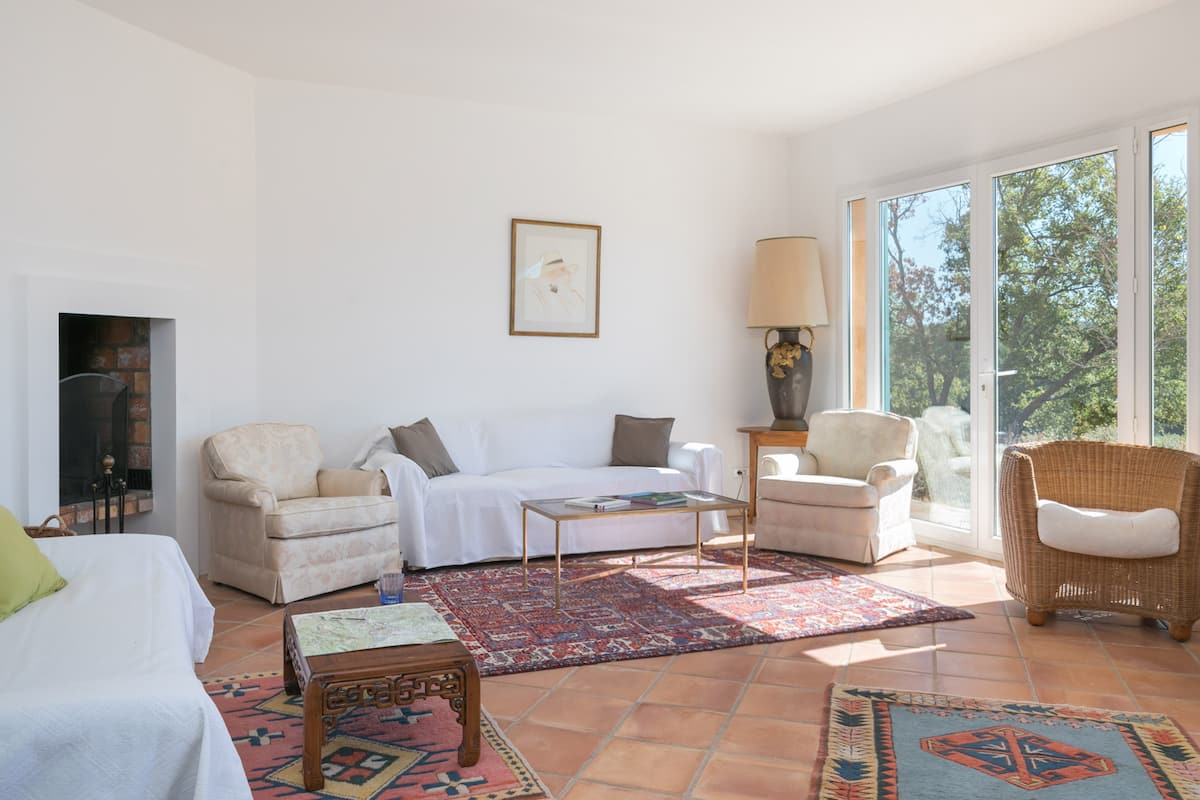 Grand salon de la Villa Triennes