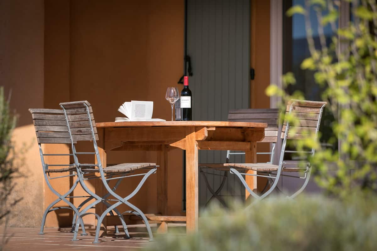 Dégustation au coucher du soleil